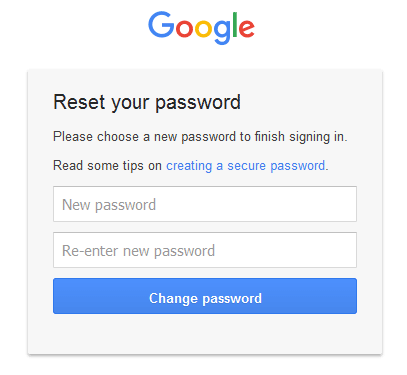 Change password
